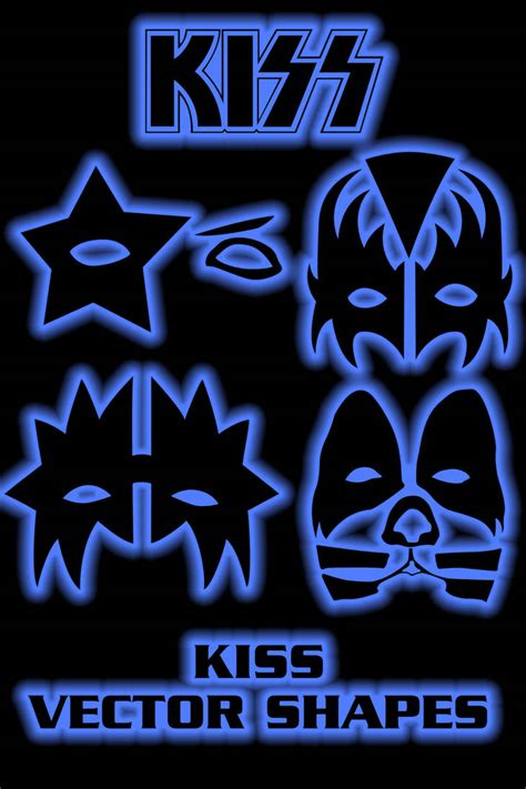 kiss makeup vector shapes  retoucher  deviantart