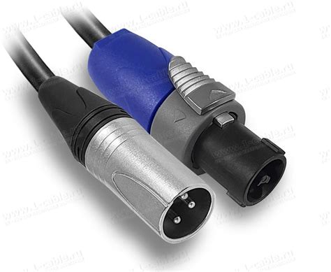 1K-AIC82-1 First Cable - Акустический кабель, 2x 1.5, speakON 2 - XLR 3 ...