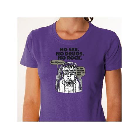 T shirt Sexe - No Sex, no Drugs, no Rock ! - Avomarks