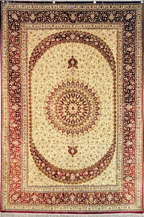 تابلو فرش دستباف تبریز گل ابریشم اعلا و نفیس - iran-banner.com