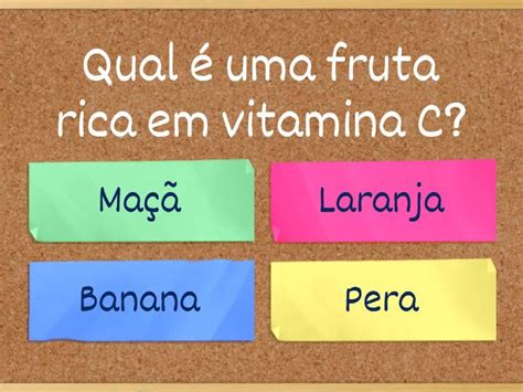 Quiz Sobre Alimentação Saudável