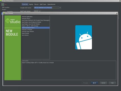 setup andengine  android studio makethegame