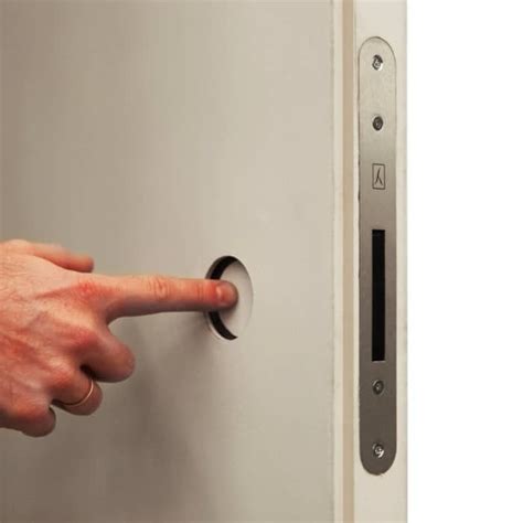 Choosing a flush-to-the-wall door: hinges, handles, and locks.