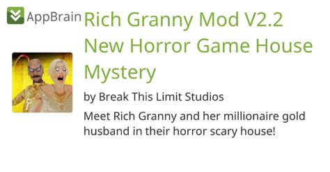 rich granny mod   horror game house mystery  android