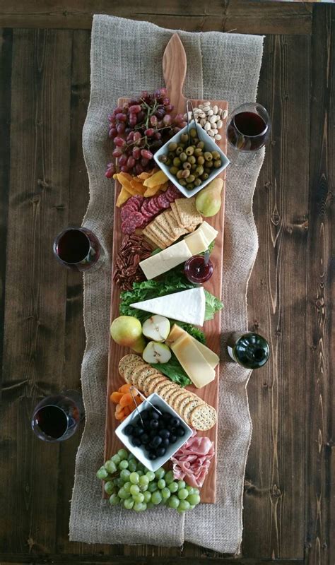 42 Inch- Extra Large Wooden Serving Platter- Cheese Board- in Oak- by Red Maple Run- Cutting ...