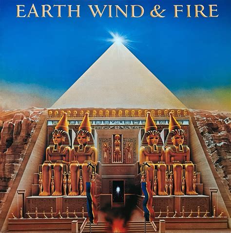 Earth Wind and Fire All N All Album Cover Poster 24 X 24 | Etsy