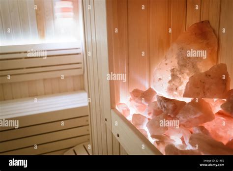 Healthy finnish sauna interior with decoration Stock Photo - Alamy