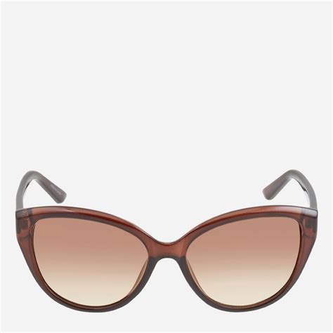 Солнцезащитные очки женские Calvin Klein 648339086 Коричневые ...