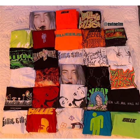 BILLIE EILISH MERCH COLLECTION!!!! SWIPE FOR... - Depop