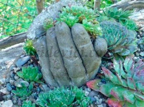 Садовая скульптура Ладошки