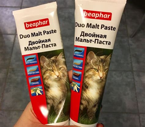 Мальт паста для кошек: инструкция по применению средств для вывода ...