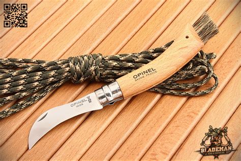 Нож грибника Opinel №8, Нержавеющая сталь, Бук, Блистер арт. 1250 ...