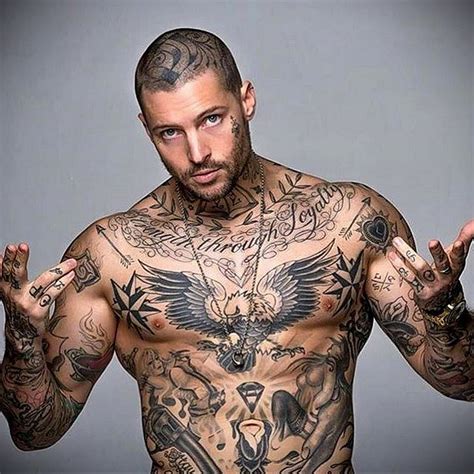 Пример мужского рисунка татуировки 14.12.2020 №122 -male tattoo ...