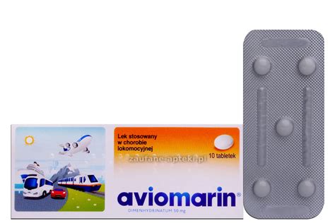 AVIOMARIN 10 tabletek | zaufane-apteki.pl