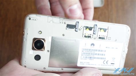 Как вставить SIM-карту в Huawei Y3 (2017) (XDRV.RU) - YouTube
