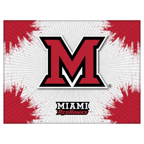 Miami (OH) 24" x 32" Officially Licensed Logo Canvas