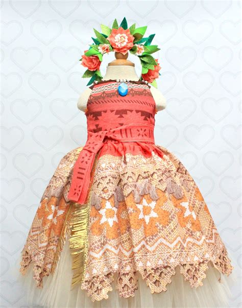 Moana Dress- Moana costume- Moana tutu dress-Moana party-Moana birthda