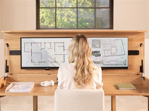 Hidden Monitor Desk to Table | Transformer Table | Hideaway computer