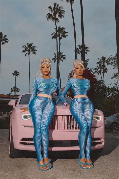 The Clermont Twins Show Off Their Physiques In Matching Marine Serre Sets