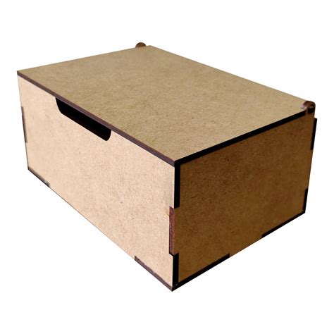 Caixa Em Mdf Personalizada - Caixa Personalizada com Gravação a Laser ou Impressão UV em Mdf 3mm Cru ...