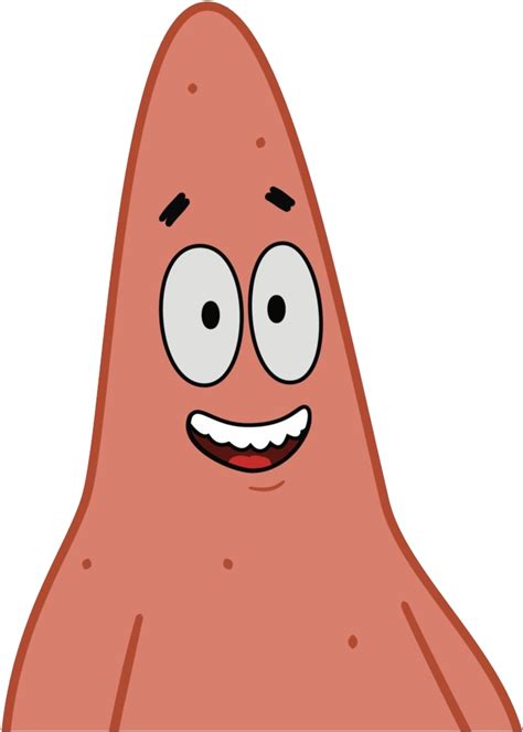 patrick star smiling