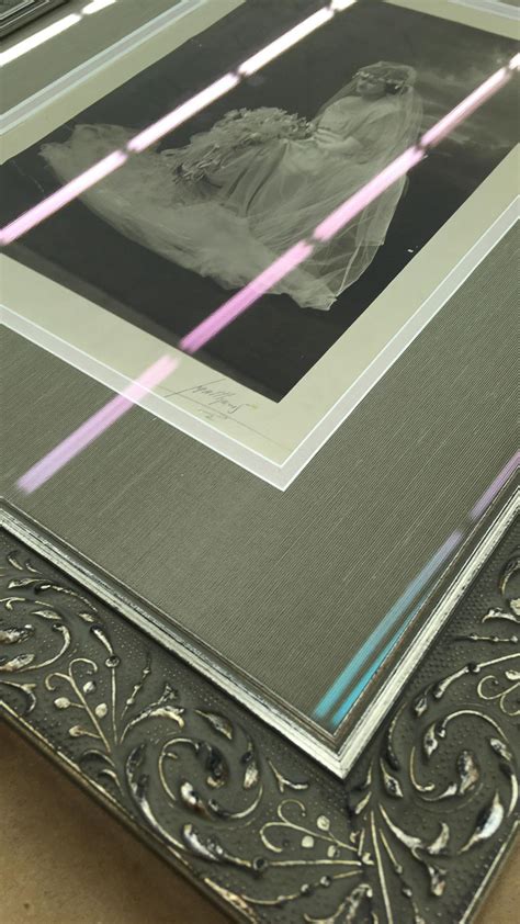 custom framing  behance