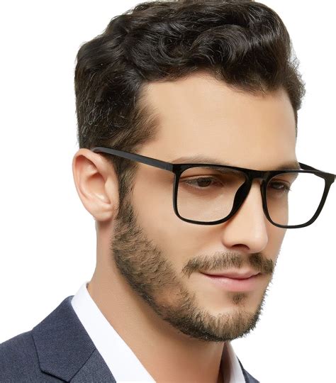 Amazon.com: MARE AZZURO Large Blue Light Blocking Reading Glasses Men