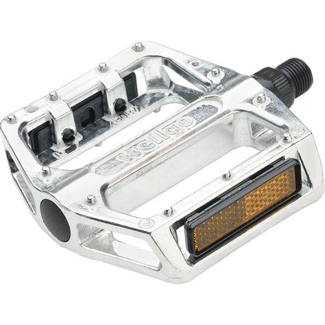 Wellgo B087 BMX Pedals 9/16" Silver - Walmart.com - Walmart.com