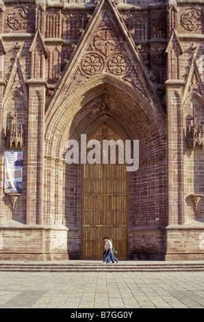 Cathedral of Zamora Michoacan Mexico Stock Photo - Alamy