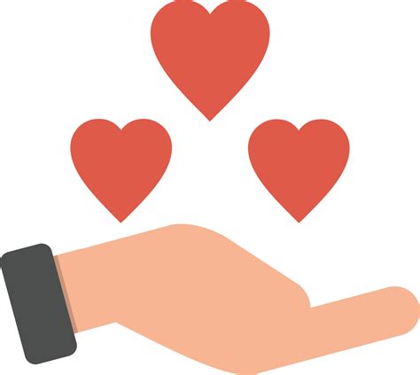 care flat icon  vector art  vecteezy