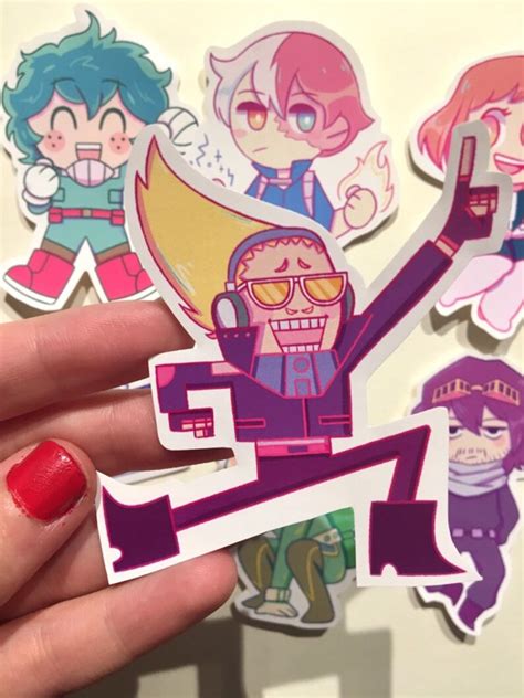 My Hero Academia Stickers | Etsy