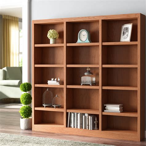 winston porter flannagan      library bookcase reviews wayfair