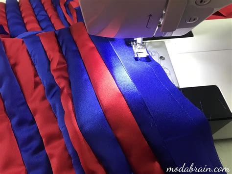 Как сделать: Ткань в полоску