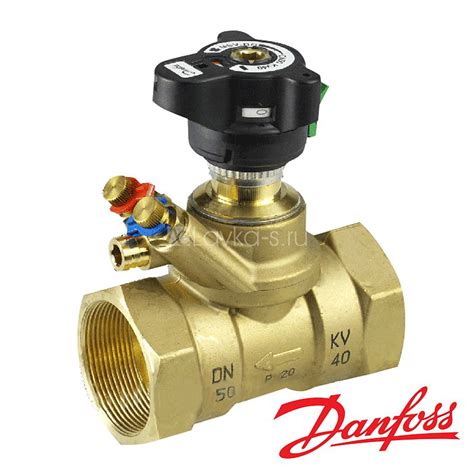 Клапан балансировочный Danfoss ручной LENO MSV-BD Ду50 ВР Kvs40