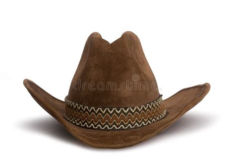 Brown cowboy hat stock photo. Image of hide, america - 104777284