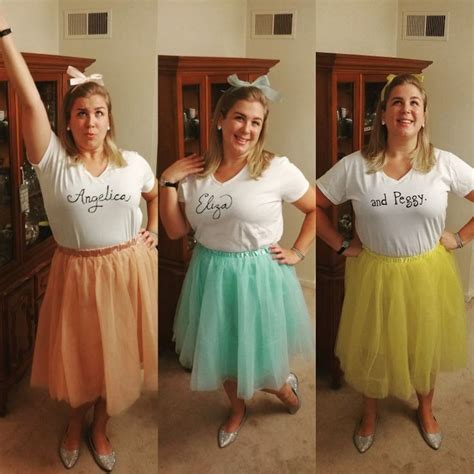 Hamilton DIY costume... Angelica, Eliza, and Peggy! | Hamilton halloween costume, Hamilton ...