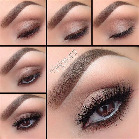 stunning eye makeup tutorials  brown eyes belletag