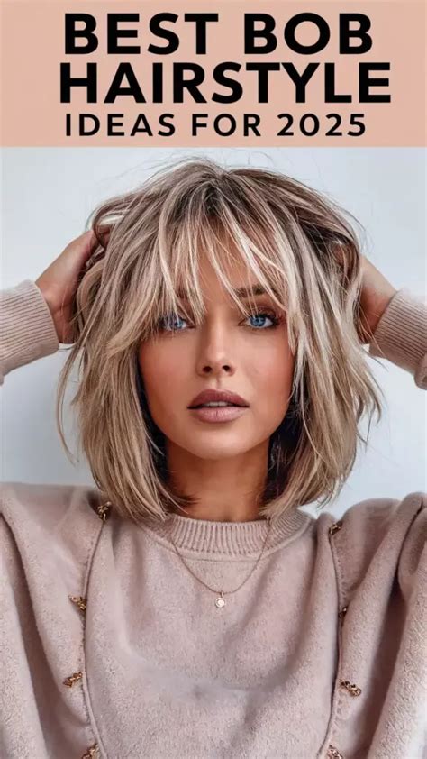 30 Best Bob Hairstyle Ideas for 2025: Trendy Cuts, Styling Tips, and ...
