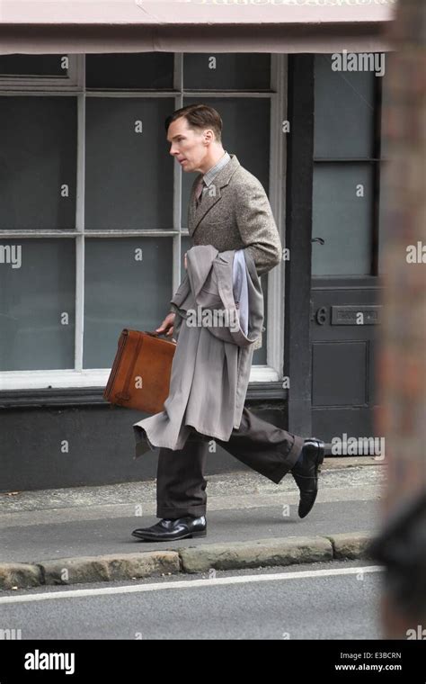 Benedict Cumberbatch films the new movie The Imitation Game, he plays ...