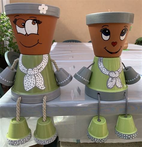 Adorable Clay Pot People Crafts
