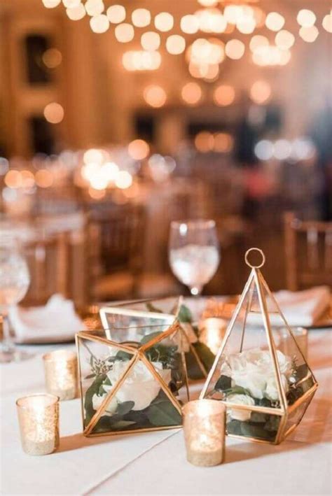 Enfeite De Mesa Casamento - Enfeite de Mesa para Casamento: +63 Modelos Lindos para se Inspirar