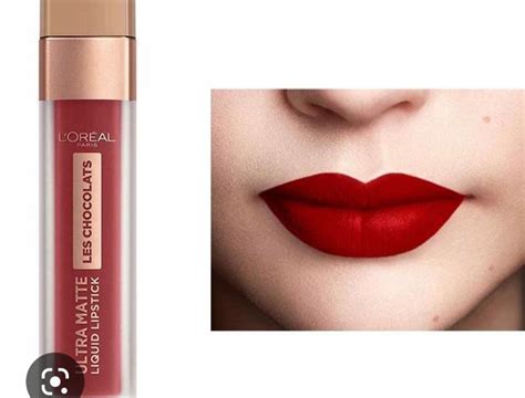 Loreal ultra matte les chocolats стойкая жидкая помада для губ — цена ...
