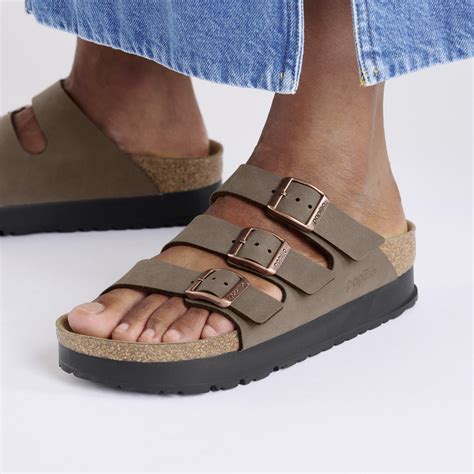 florida flex platform birko flor nubuk mocca birkenstock