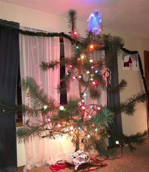 bad christmas tree  dead christmas tree dubbed worst