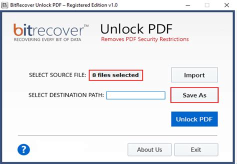 Download Unlock PDF Wizard 1.0