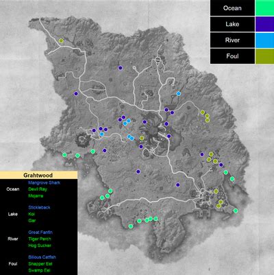 ESO Fishing Maps - Darth's Player vs Fish Guide