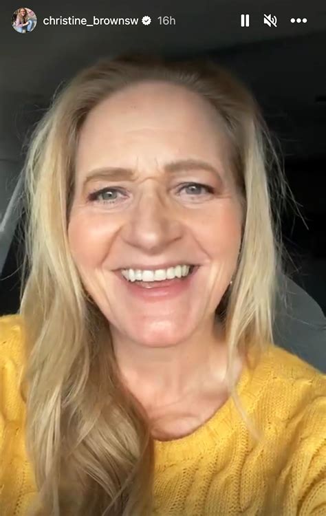 'Sister Wives' star Christine Brown says she's in a relationship