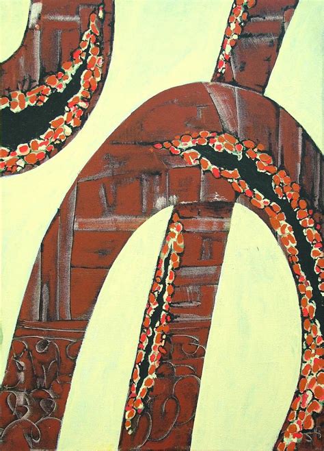 segments painting  ilie mihali saatchi art