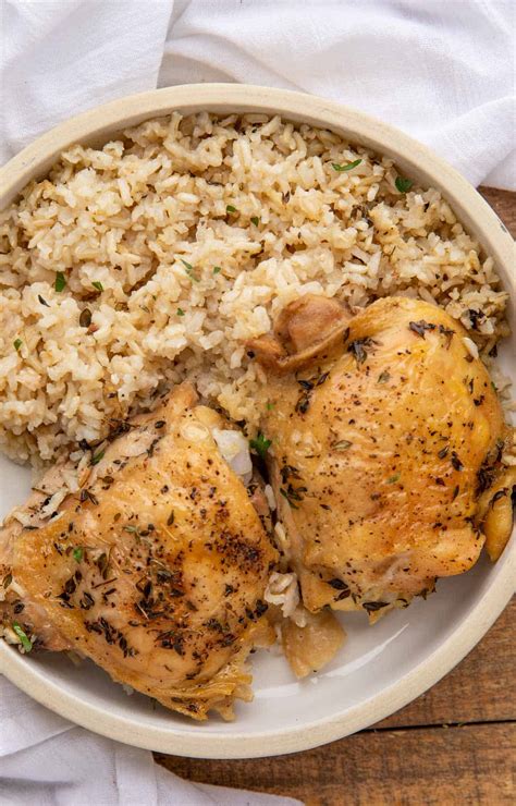 Easy Oven Baked Chicken And Rice Recipe at Linda Guy blog