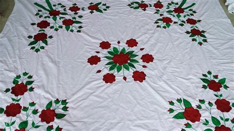 Chadar ka design How to make bedsheets - YouTube